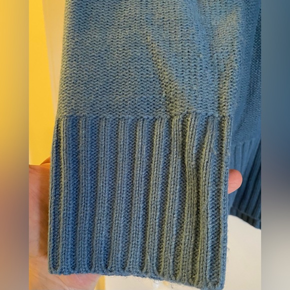 MEROKEETY Women's Casual Crew Neck Side Split Pullover sweater medium - Picture 5 of 12